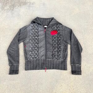 Vintage Y2K Adio Jacket Hoodie Women Medium Zip‎ Skateboarding Sweatshirt Surf